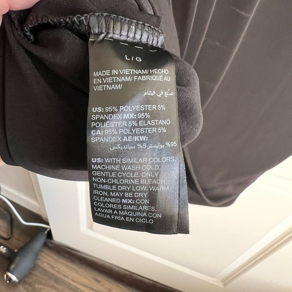 Whitehouse black market reversible knit sheath dress sz L. - Picture 6 of 7